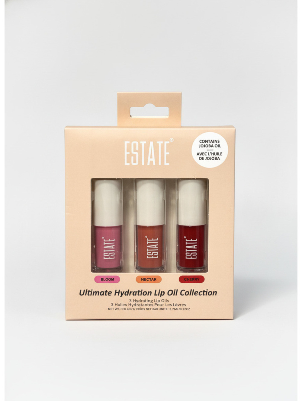 Estate Cosmetics Ultimate Hydration Lip Oil Collection - 3 Piece Set - New!